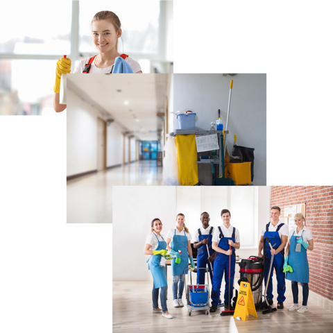 Janitors and Commercial Cleaning Crew